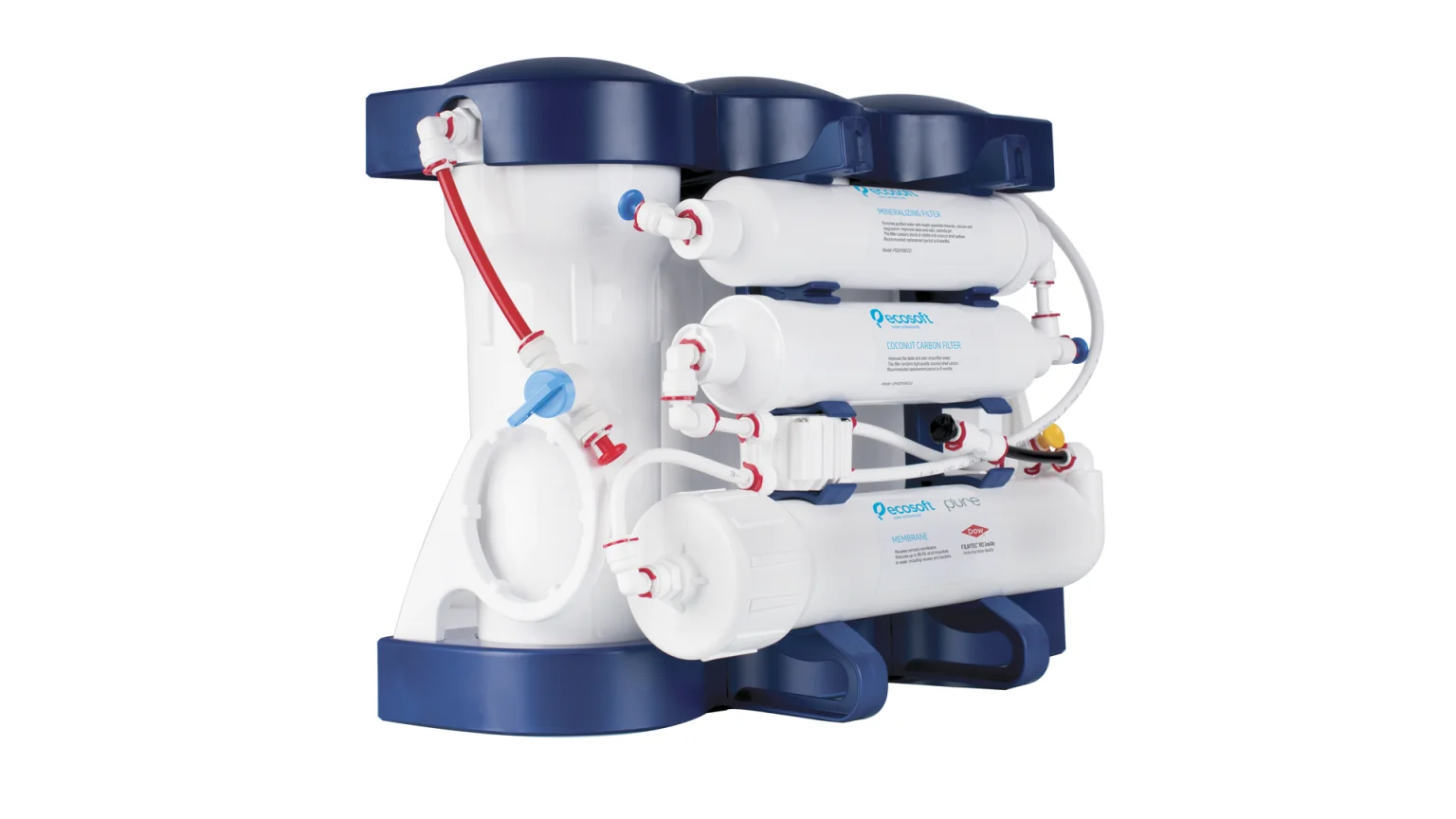ECOSOFT P’URE — Řada filtrů s reverzní osmózou