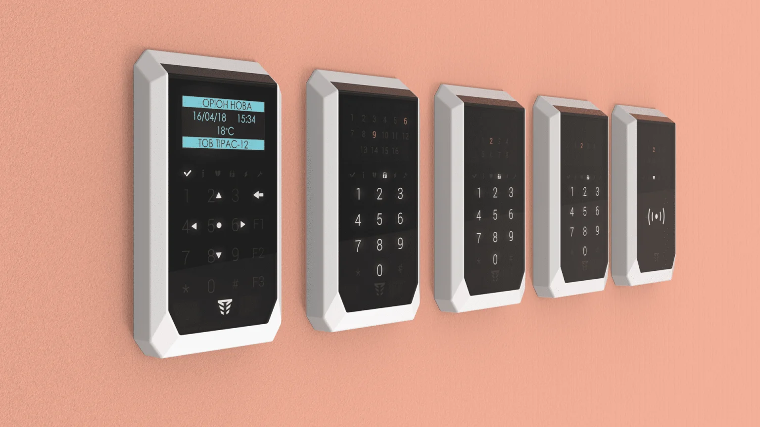 Security system keypad — Access ID