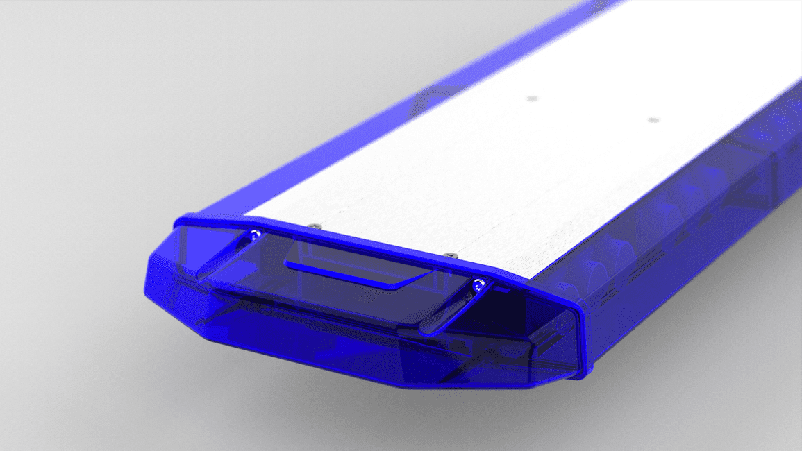 LED light bar — For mounting on a vehicle roof